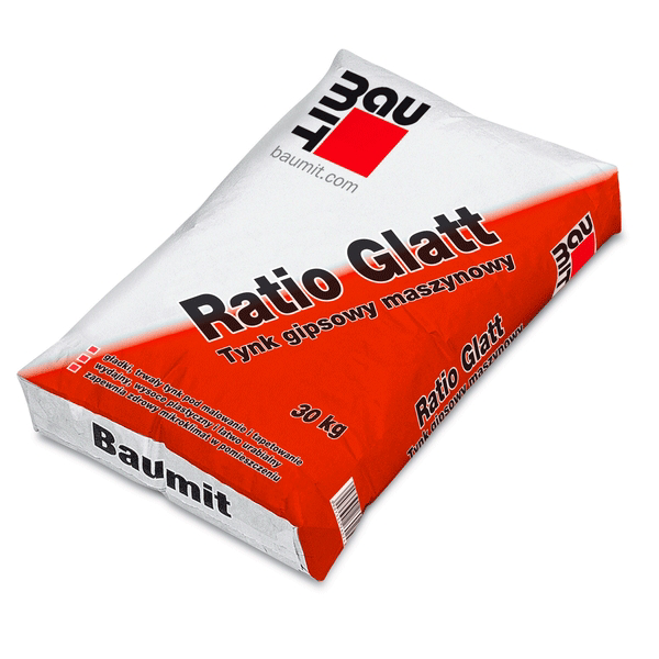 Baumit Ratio Glatt - Tynk gipsowy maszynowy