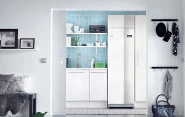 Nibe-Biawar - system wewnętrznego komfortu na bazie pompy ciepła NIBE F1245 PC