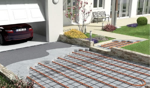 Przewody grzejne do betonu/asfaltu