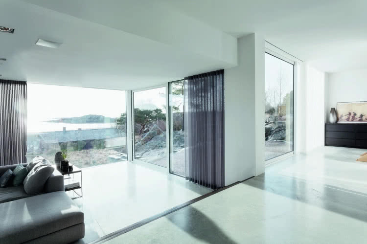 Okna i drzwi przesuwne Schüco